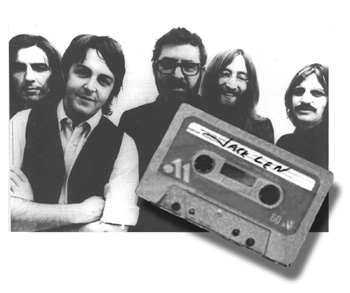 Битлы, Терри Сазерн и та самая кассета (коллаж)