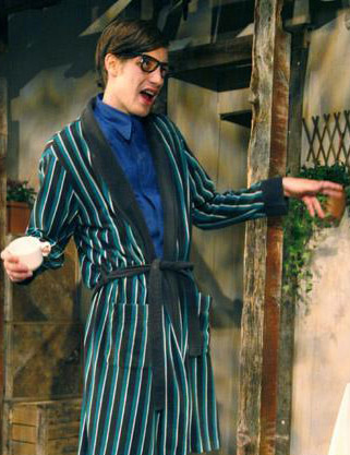 Джеймс Джаггер в одном из спектаклей