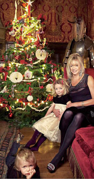 Джо с внуками Лео и Лолой