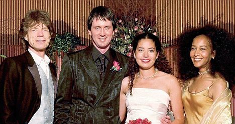 Мик и Маша на свадьбе Кэрис