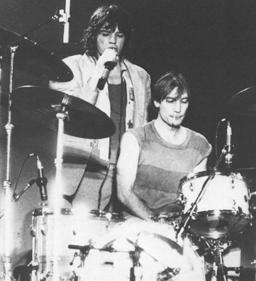 Мик Джаггер с Чарли Уоттсом